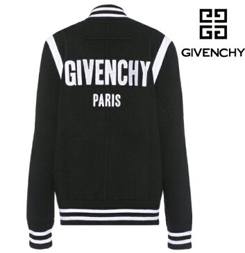 GIVENCHY ジバンシー 2017ー2018年秋冬新作 ニット ボーダー ジャケット ブルゾン