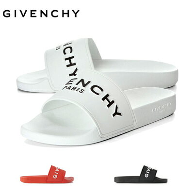 【3colors】GIVENCHY ジヴァンシー シャワーサンダル オレンジ、 ホワイト、ブラック