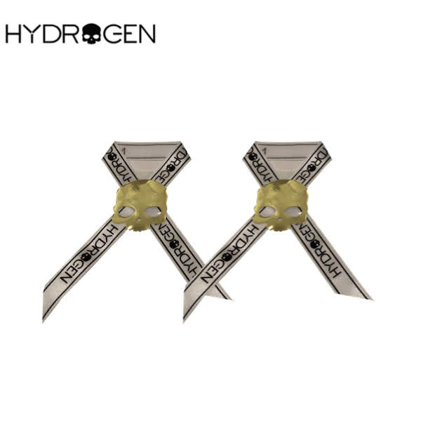 【Set of 2】HYDROGEN Ribbon Stickers ハイドロゲン リボンシール ステッカー 2枚セット