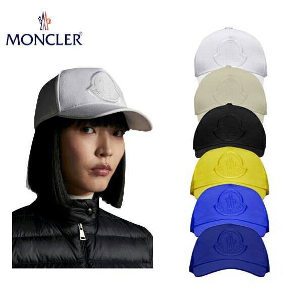 モンクレール 帽子 メンズ 【6colors】MONCLER Baseball Cap embroidery logo 2022SS モンクレール ベースボール キャップ ロゴ刺繍 帽子 2022年春夏