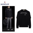 MONCLER FRAGMENT HIROSHI FUJIWARA LONG SLEEVED T-SHIRT BLACK 2020SS モンクレール フラグメント ヒロシフジワラ 長袖 Tシャツ ブラック2020春夏