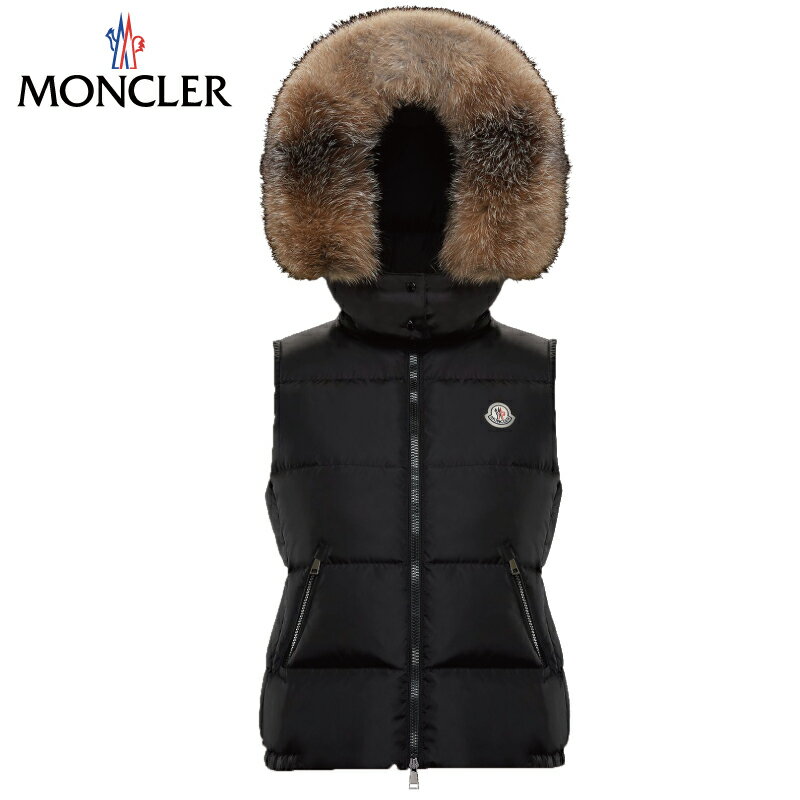 MONCLER モンクレール GALLINULE gilet ダウンベスト レディース Noir ブラック 2019-2020年秋冬新作