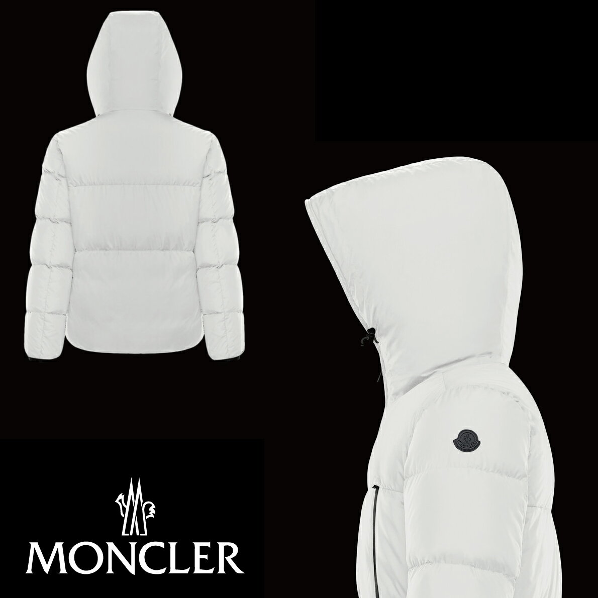 MONCLER MONTCLA White Blanc Mens Down Jacket 2021AW モンクレール モンクラ ダウンジャケット メンズ ホワイト
