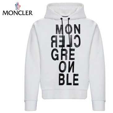 MONCLER モンクレール SWEAT-SHIRT パーカー メンズ ホワイト 2019-2020年秋冬 2019AW