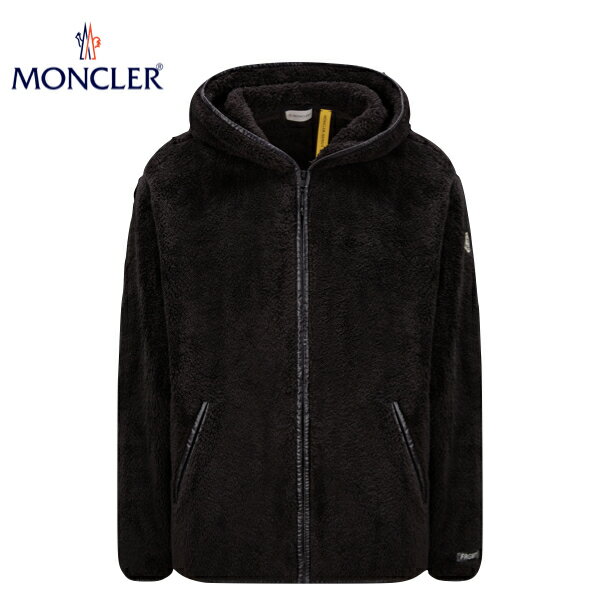 MONCLER Zip up hoodie Mens Black Top 2022AW N[ WbvAbvt[fB[ Y ubN gbvX 2022NH~