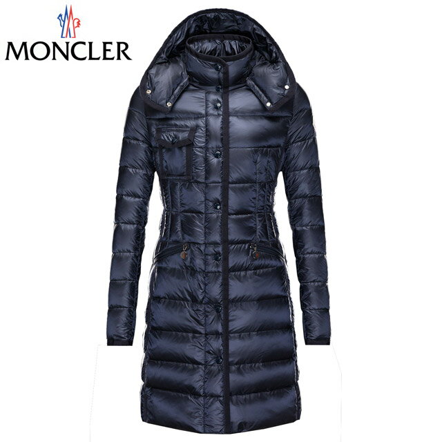 【楽天市場】MONCLER モンクレール 2016-2017年秋冬新作 レディース ダウンコート ダウンジャケット “HERMINE(エルミンヌ)” ネイビー【送料無料】：fashionplate