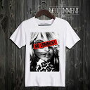 NO COMMENT PARIS Tape on lips T-shirt NCP05 White m[Rg p TVc zCg