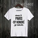 NO COMMENT PARIS Honored T-shirt NCP48 White m[Rg p TVc zCg