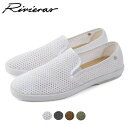 リビエラ スリッポン メンズ 【4colors】Rivieras リビエラ COTTON MESH SLIP ON White,Anthracite,Honey,Kaki スリッポン メンズ レディース