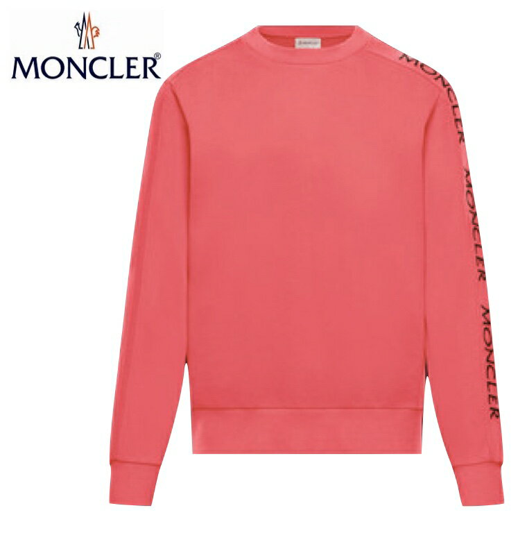 MONCLR SWEAT-SHIRT Fuchsia Pink Mens 2020SS モンクレール スウェットシャツ フューシャ ピンク メンズ 2020年春夏
