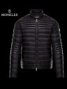 モンクレール MONCLER KAVIR Black Mens Down Biker Jacket Outer 2020SS モンクレール ブラック メンズ ダウン バイカー ジャケット アウター 2020年春夏新作