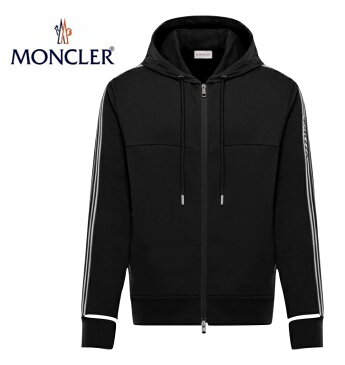 【海外限定・日本未入荷カラー】MONCLER CARDIGAN Noir Black Mens Hoodie 2020SS モンクレール カーディガン ブラック メンズ パーカー 2020年春夏