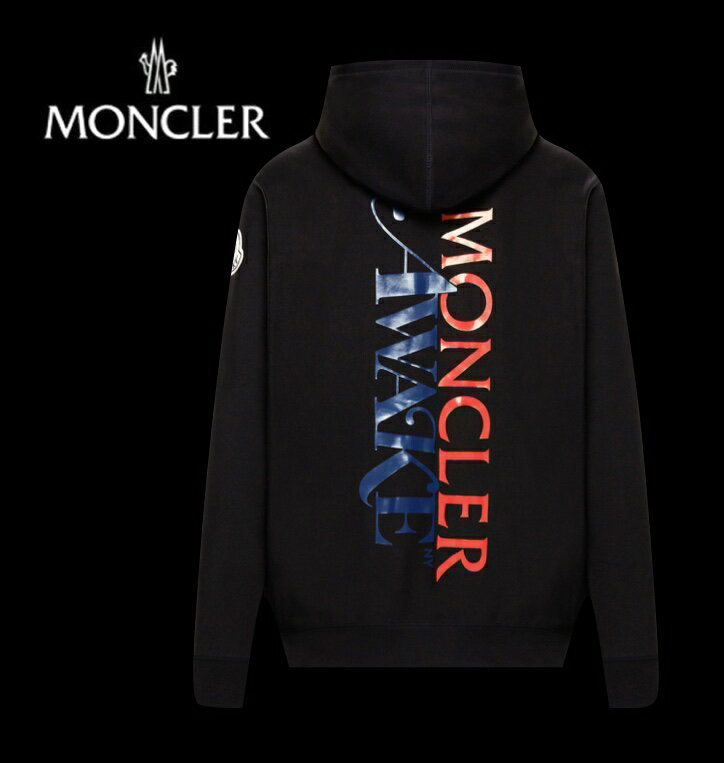 2 MONCLER 1952 GENIUS Awake SWEAT-SHIRT Hoodie Noir Black Mens 2020SS モンクレール ジーニアス アウェイク スウェットパーカー ブラック メンズ 2020年春夏新作