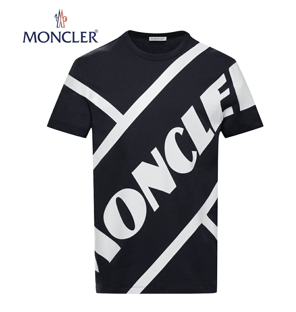 楽天fashionplate【海外限定・国内未入荷カラー】MONCLER T-shirt Noir Black Mens 2020SS モンクレール Tシャツ ブラック メンズ 2020年春夏新作