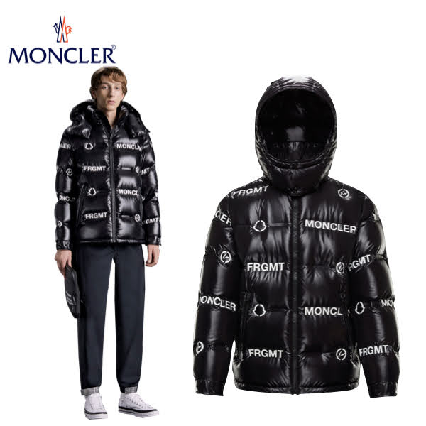 7 MONCLER FRAGMENT HIROSHI FUJIWARA MAYCONNE Black Mens Down Jacket 2020AW Outer モンクレール ブラック メンズ ダウンジャケット 2020-2021年秋冬 アウター