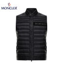 MONCLER ROUSSILON Black Mens Down Vest 2020AW Outer モンクレール ブラック メンズ ダウンベスト ジレ 2020-2021年秋冬 アウター