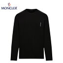 楽天fashionplate【海外限定モデル】 MONCLER LONG-SLEEVED T-SHIRT Black Mens 2020AW モンクレール ロングスリーブ　Tシャツ ブラック メンズ 2020-2021年秋冬