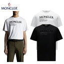 モンクレール Tシャツ メンズ 【2colors】MONCLER Lettering graphic t-shirt Mens Top 2021SS モンクレール レタリングTシャツ メンズ トップス 2021年春夏