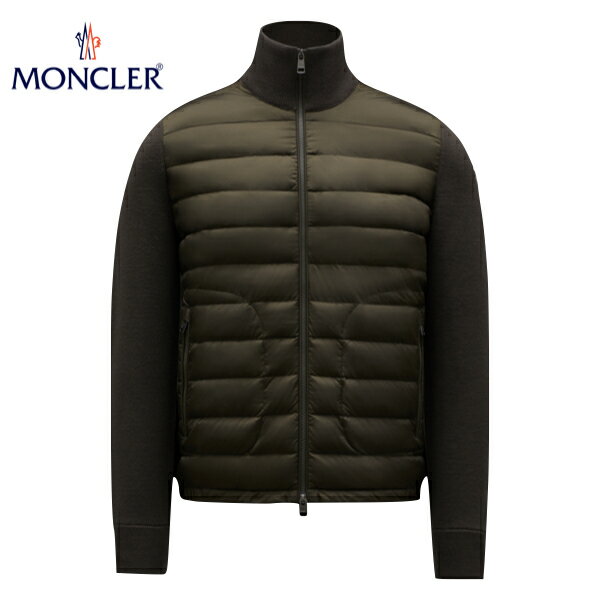 海外限定・国内未入荷カラー【3colors】MONCLER Zipper Cardigan Mens Top 2021AW モンクレール パディングカーディガン メンズ 3カラー トップス 2021-2022年秋冬