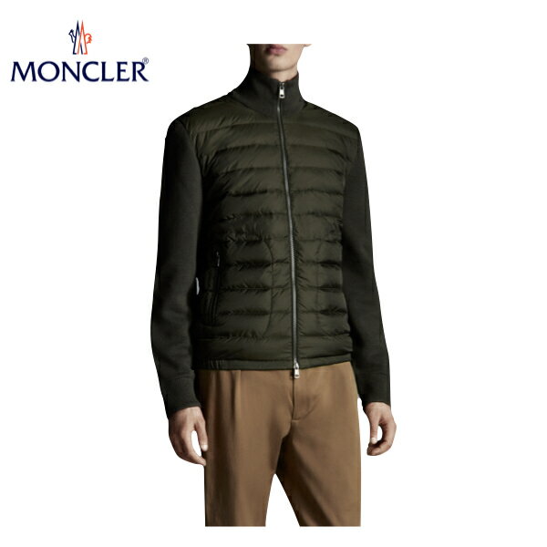 海外限定・国内未入荷カラー【3colors】MONCLER Zipper Cardigan Mens Top 2021AW モンクレール パディングカーディガン メンズ 3カラー トップス 2021-2022年秋冬