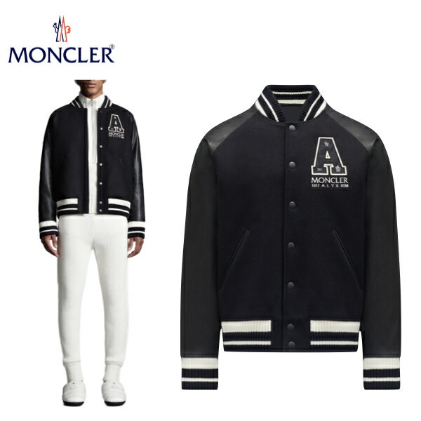 モンクレール MONCLER Ailanthus bomber jacket Mens Black Outer 2021AW モンクレール ボンバージャケッ