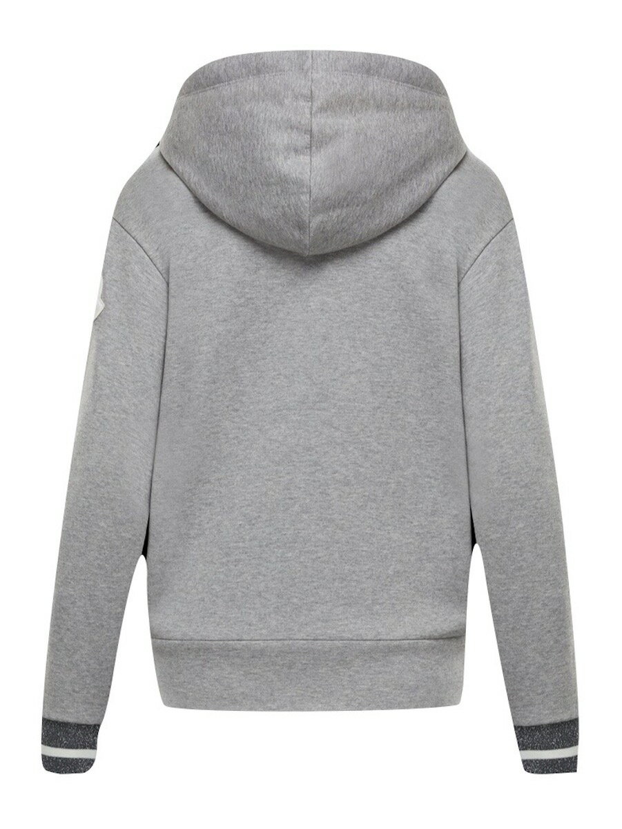 【海外限定・国内未入荷モデル】MONCLER Zipper CARDIGAN Hoodie Gris Women 2020SS モンクレール ジップカーディガン パーカー グレー レディース 2020年春夏新作