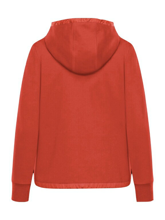 【海外限定・国内未入荷モデル】MONCLER モンクレール HOODED CARDIGAN フード付き カーディガン Ladys レディース Rouge Red レッド 2019-2020年秋冬新作