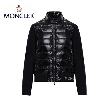 【海外限定・国内未入荷モデル】MONCLER モンクレール DOWN QUILTED NYLON CARDIGAN ダウン キルティング ナイロン カーディガン Ladys レディース Noir Black ブラック 2019-2020年秋冬新作