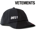 Vetements ヴェトモン 2017-2018年秋冬新作 Reebok Embroidered Twill And Poplin Cap 帽子 キャップ