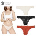 ヴィクトリアシークレット　ランジェリー 【5colors】VICTORIA'S SECRET Corded Thong Panty ladys Underwear 2020SS ビクトリアシークレット Tバック パンティ レディース アンダーウェア 下着 2020年春夏