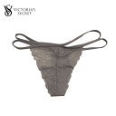 VICTORIA 039 S SECRET V-string Panty Grey Underwear Ladys 2020SS ビクトリアシークレット 紐 Tバック グレー アンダーウェア 下着 レディース 2020年春夏