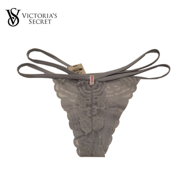 VICTORIA'S SECRET V-string Panty Grey Underwear Ladys 2020SS ビクトリアシークレット 紐 Tバック グレー アンダーウェア 下着 レディース 2020年春夏