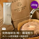 【大容量 完熟豆珈琲 エイジング×ストロング】250g コーヒー豆 粉 ネパール 直営農園 自家焙煎 自家栽培 シングルオリジン サステナビリティ スペシャリティ USDA オーガニック FarmersPassion