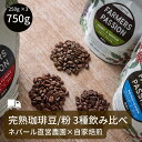 【コーヒー農園の完熟豆珈琲 3種 (各250g) 飲み比べセットお試し 750g 宅配便 コーヒー豆 か 粉 ネパール 直営農園 自家焙煎 自家栽培 シングルオリジ サステナビリティ スペシャリティ USDA オーガニック