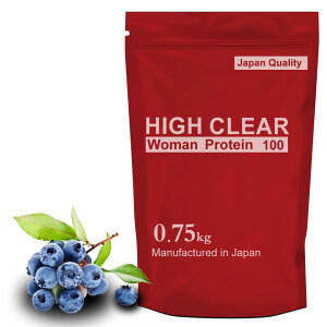 HIGHCLEARハイクリアーWomen'sプロテイン750g(約30回分)爽やかブルーベリー味ウーマン女性レディースHICWOM001