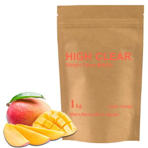 HIGHCLEARハイクリアーウェイトダウンマッハプロテイン1kg(約40回分)さっぱりマンゴー風味HID007