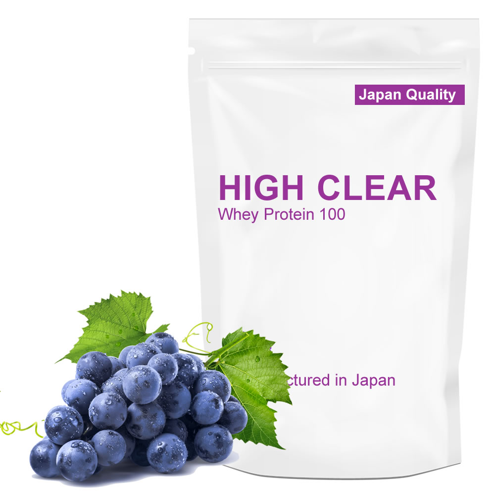 ハイクリアー WPC ホエイ プロテイン 100 さっぱりグレープ味 1kg ホエイプロテイン 女性 女性用 男性 男性用 ダイエット 減量 筋トレ 父の日のサムネイル