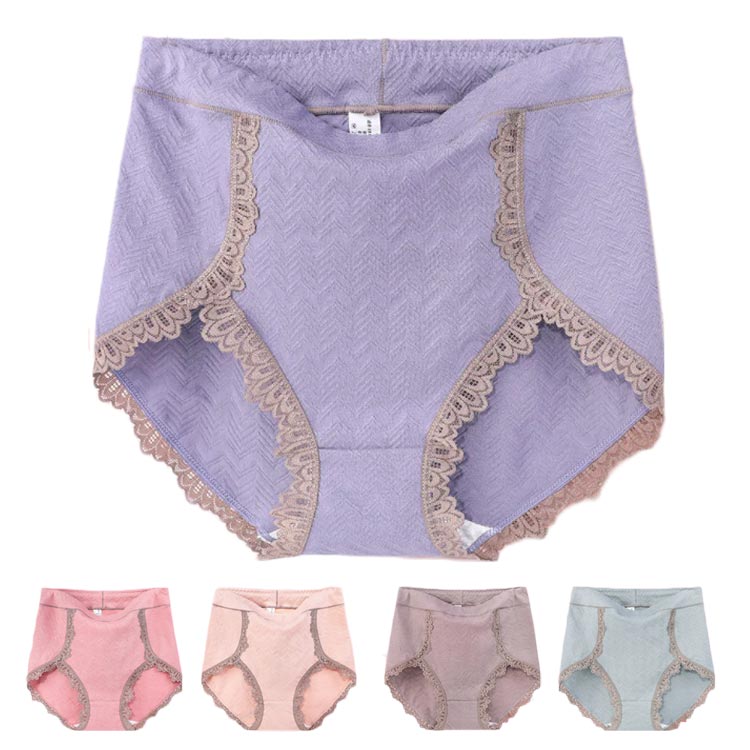 レディース ショーツ 3点セット レース付き 下着 ペチパンツ 肌着 コットン 大きサイズ ハイウエスト レースショーツ インナーパンツ 安全パンツ 短パン シ...