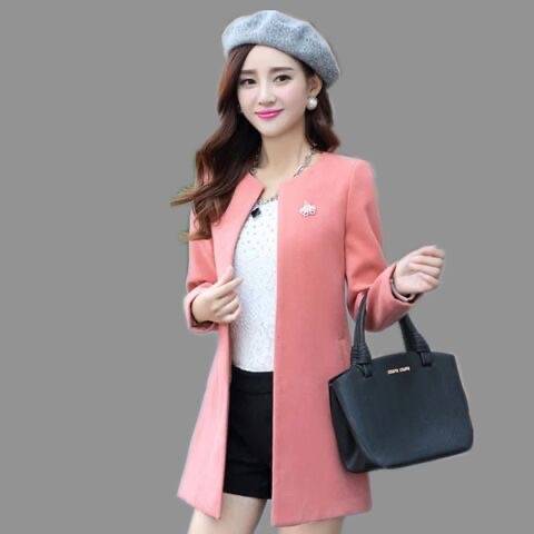 ロングコート レディース コート ロングコート 丸襟 スタイル 長袖 ミディアム丈 春 秋 冬 アウター ジャケット 無地 シンプル カジュアル おしゃれ 大人 上品 おでかけ フォーマル