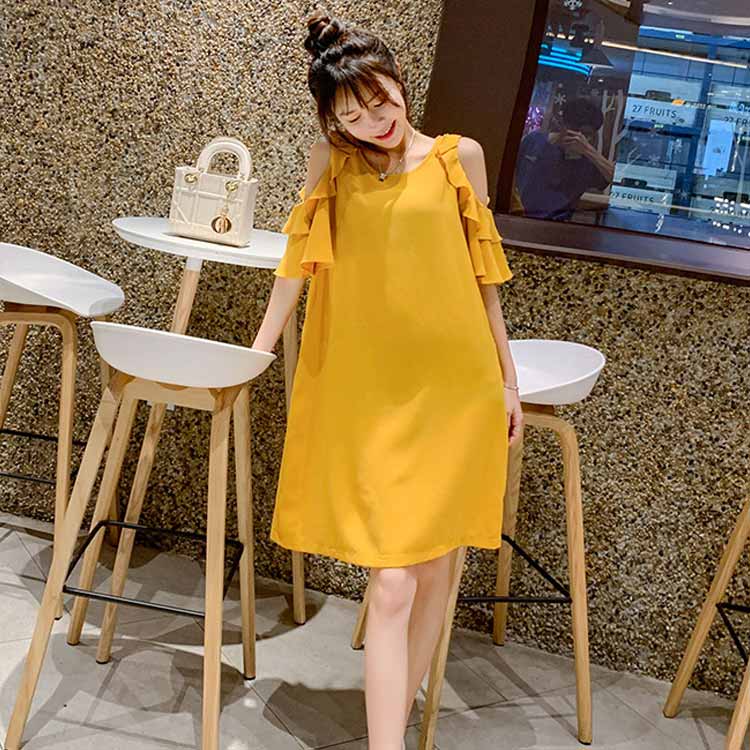 オフショルダーワンピース レディース ワンピース 膝丈ワンピース ミディアム丈ワンピース ティアード フレアスリーブ 肩出し 半袖ワンピース フレア 着痩せ 綿麻 上品 森ガール 可愛い キレイめ 夏新作