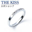 【ラッピング無料】【刻印無料】【THE KISS Anniversary】 THE KISS 公式ショップ Pt950 プラチナ マリッジ リング 結婚指輪 ペアリング （ レディース 単品 ） カップル 人気 ジュエリーブランド THEKISS ザキッス 指輪 7061104521 シンプル 女性 母の日