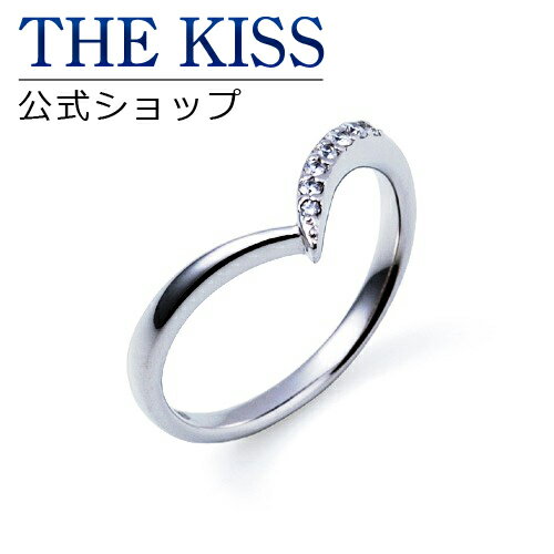 【ラッピング無料】【刻印無料】【THE KISS Anniversary】 THE KISS 公式ショップ Pt950 プラチナ マリッジ リング 結婚指輪 ペアリング （ レディース 単品 ） カップル 人気 ジュエリーブランド THEKISS ザキッス 指輪 7061104541 シンプル 女性 ブライダル