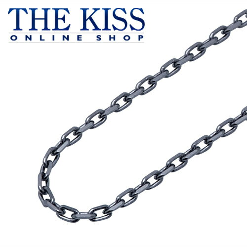 THE KISS 公式ショップ シルバーチェーン 50cm メンズ ネックレス(チェーンのみ) アズキチェーン SK4035BK-50 ジュエリーブランド TH...
