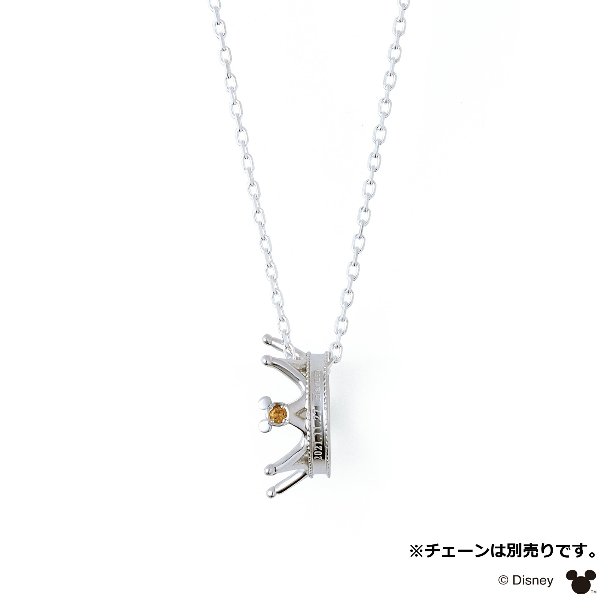【ラッピング無料】【刻印無料】【ディズニーコレクション】ディズニーベビーリング隠れミッキーマウスTHEKISSネックレスペンダントトップシルバー誕生石出産記念出産祝い誕生祝いお名前誕生日体重内祝いDI-BACH0451-SVザキス母の日【代引不可】