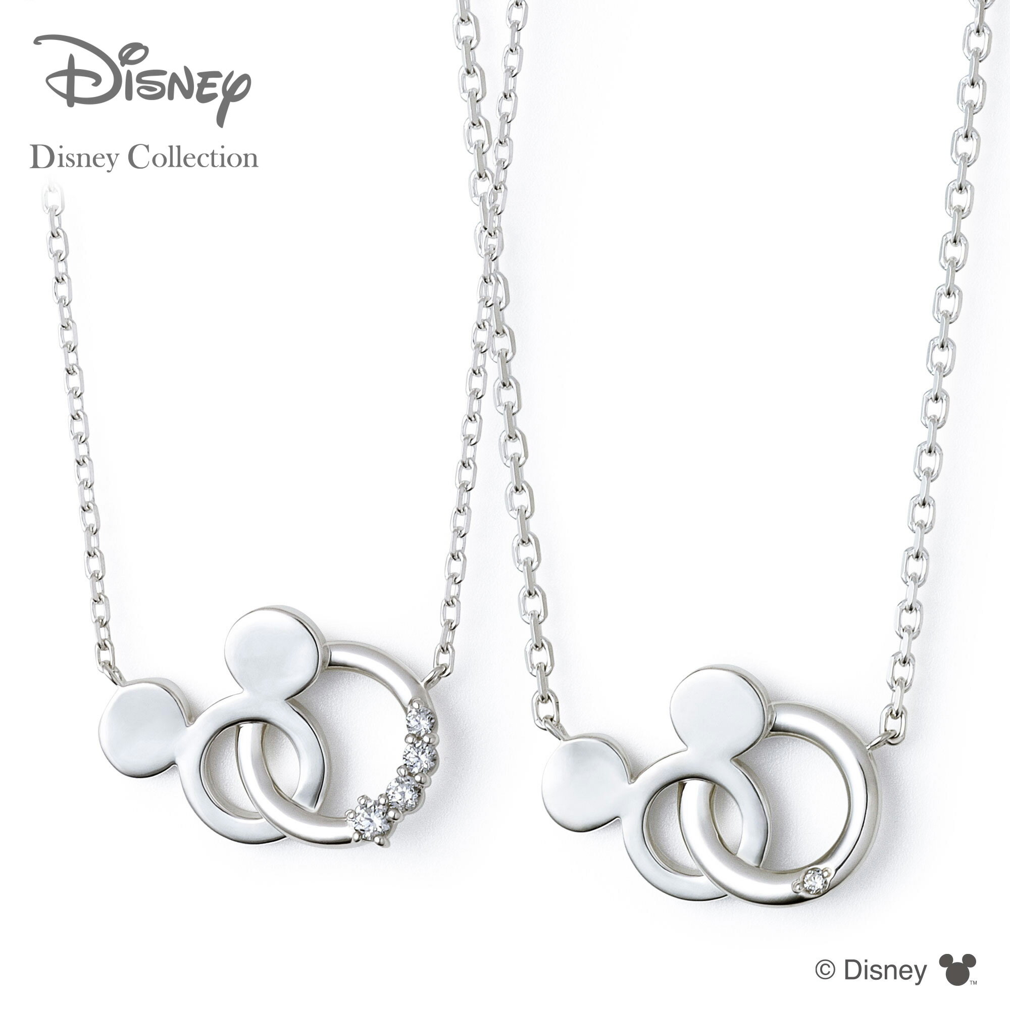 【THE KISS 公式ショップ】【ラッピング無料】【ディズニーコレクション】 ディズニー ネックレス ミッキーマウス THE KISS ペア ネックレス・ペン...