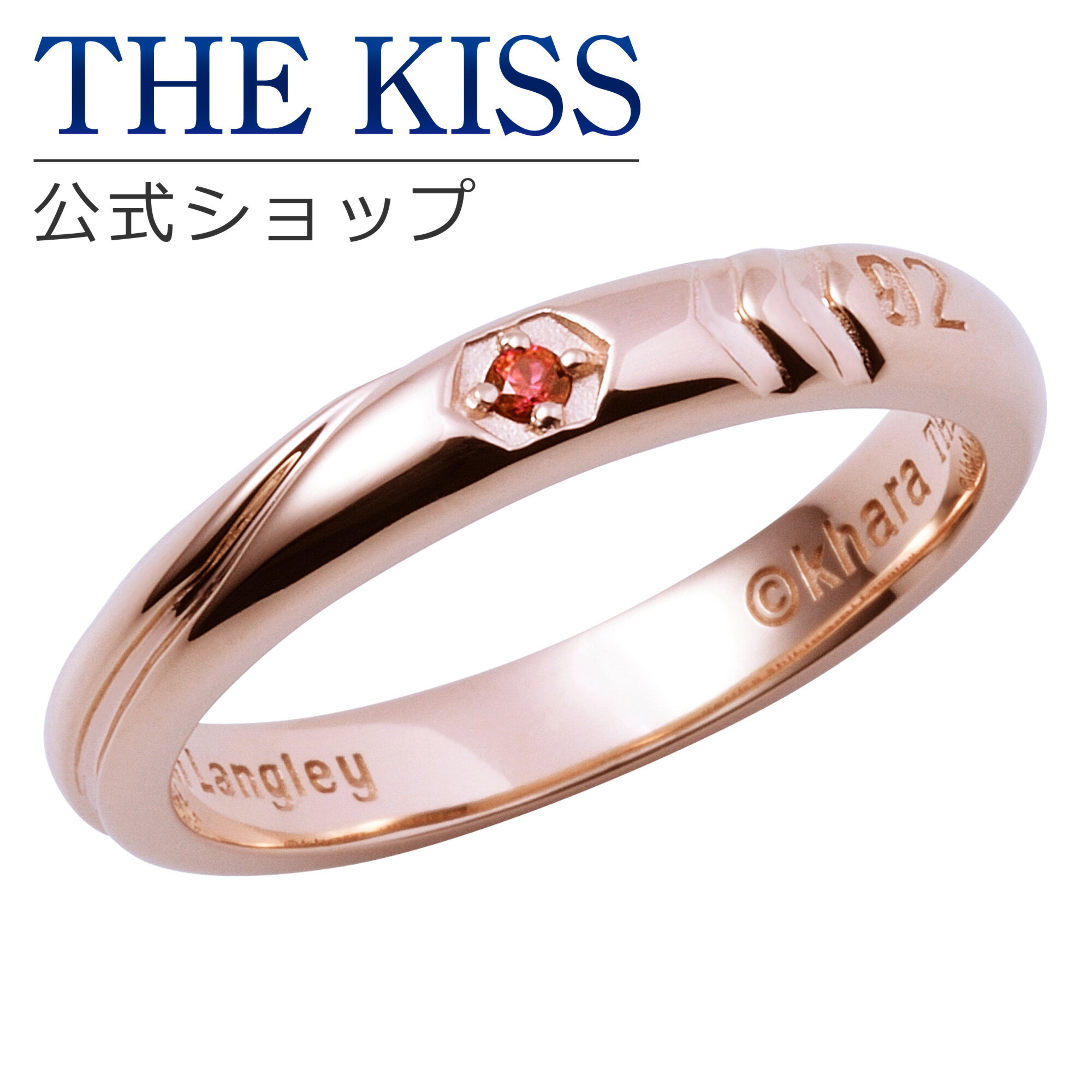 ブランドシルバーリング（レディース） 【ラッピング無料】【エヴァンゲリオン×THE KISSコラボ】 2号機 アスカ シルバーリング ペアリング （ レディース ・ メンズ 単品 ） EVANGELION ヱヴァンゲリヲン THE KISS 公式ショップ カップル 人気 ジュエリーブランド THEKISS 指輪 母の日 EVSR-19