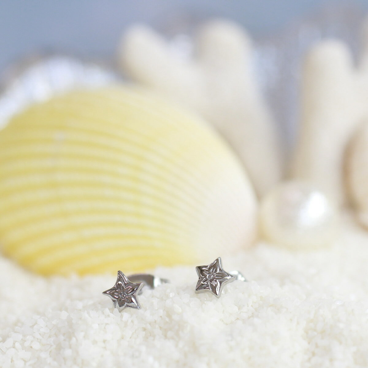 【ラッピング無料】THE KISS 公式ショップ 金属アレルギー対応 サージカルステンレス ハワイアンジュエリー ペアピアス レディース・メンズ 単品 ペアアク...