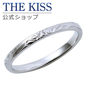 【ラッピング無料】【刻印無料】THE KISS 公式ショップ ペアリング 金属アレルギー対応 サージカルステンレス ハワイアンジュエリー レディース・メンズ 単品 ペアアクセサリー カップル に 人気 ブランド THEKISS 指輪 L-R8006 ザキス 送料無料【土日祝日もあす楽対応】