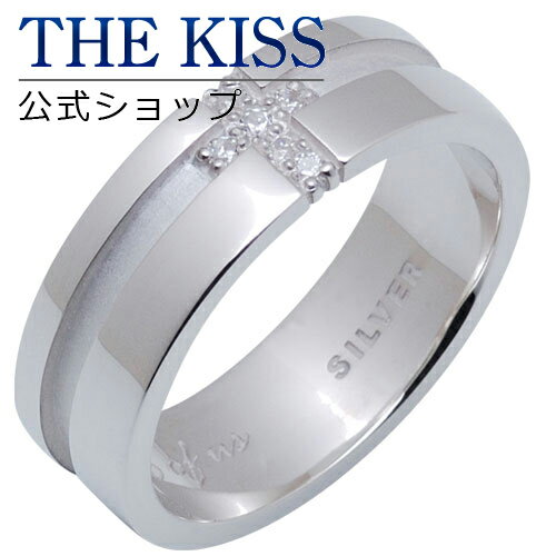 【ラッピング無料】【アウトレット】THE KISS 公式ショップ シルバー ペアリング （ レディース 単品 ） ペアアクセサリー カップル に 人気 の ジュエリーブランド THEKISS ペア リング・指輪 プレゼント TR1820WH ブライダル【あす楽対応（土日祝除く）】