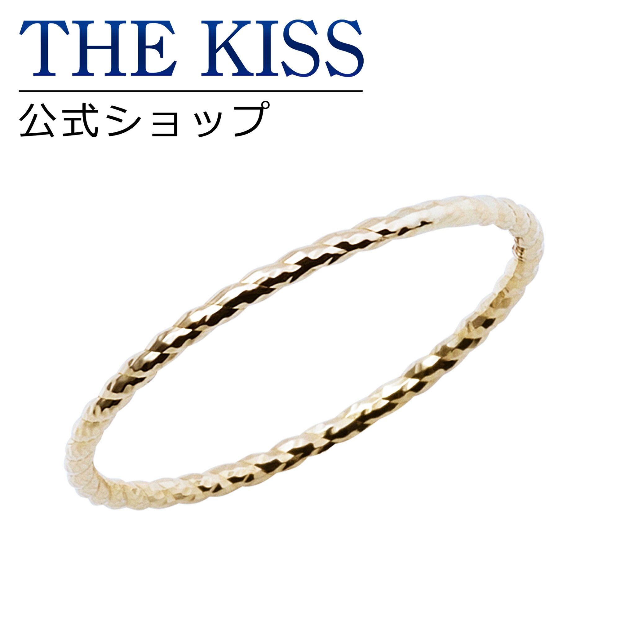 【ラッピング無料】THE KISS 公式ショップ K10イエローゴールド レディースリング ピンキーリング カッ..